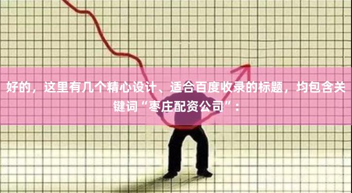 好的，这里有几个精心设计、适合百度收录的标题，均包含关键词“枣庄配资公司”：